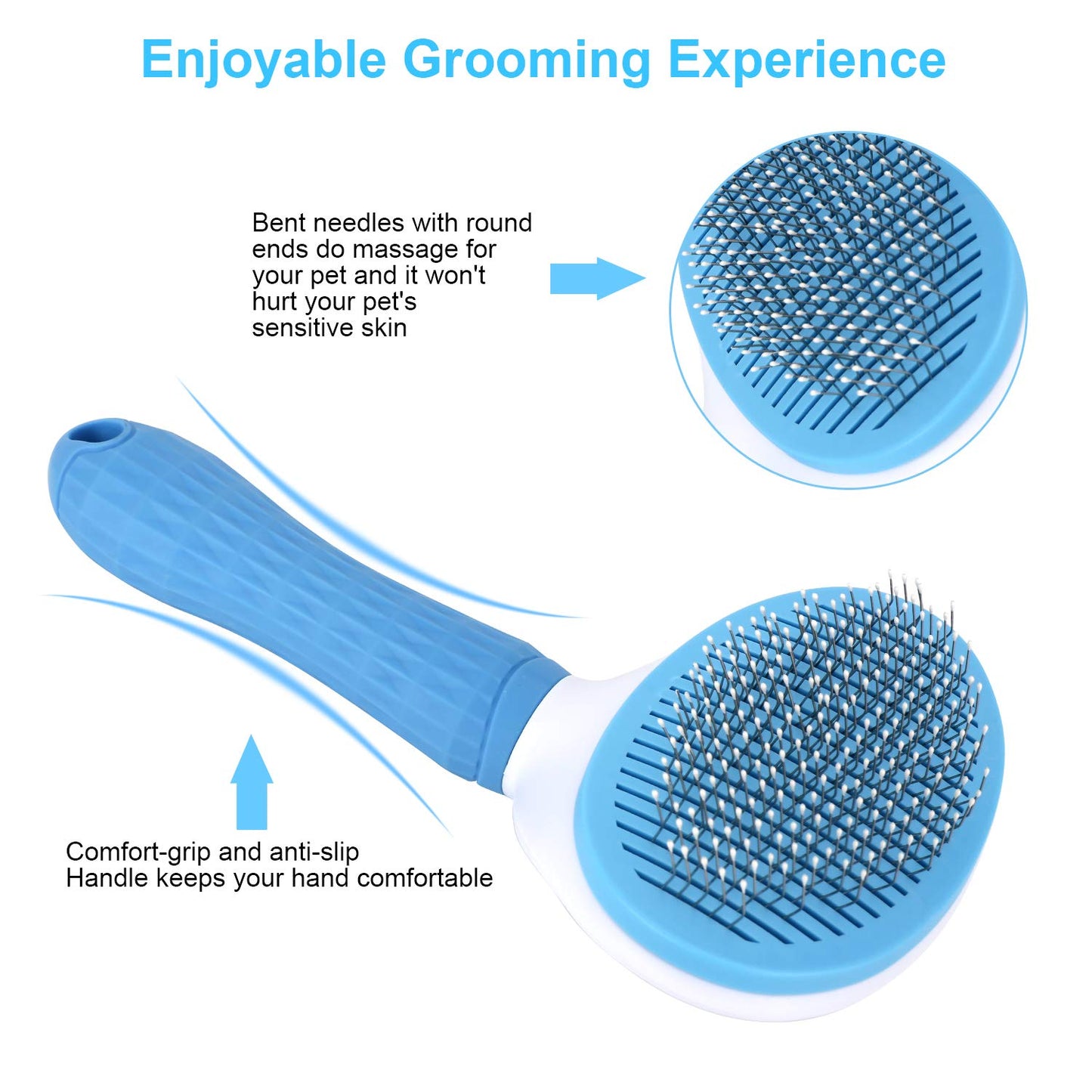 Premium Self-Cleaning Pet Grooming Brush™